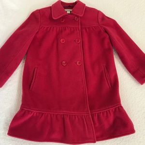 Garnet Hill Girl's Coat, Size 7, Pink